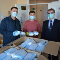 «Океанрыбфлот поставил врачам 5 тыс. масок. Фото пресс-службы компании