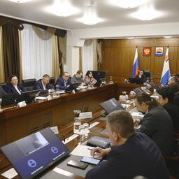 Итоги исследовательской работы обсудили на совещании в правительстве Камчатки. Фото пресс-службы краевого кабмина