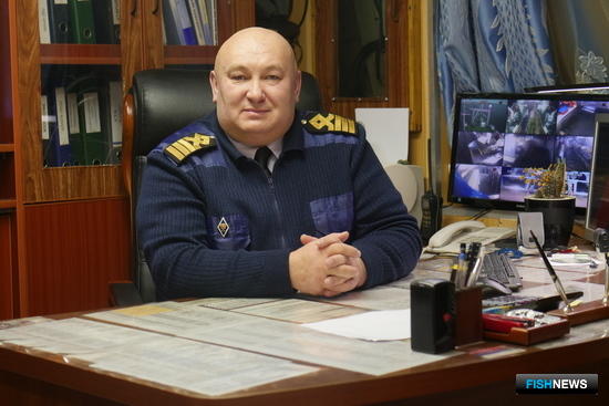 Капитан-директор рыболовного судна «Хотин» Владимир Наумов. Фото предоставлено пресс-службой компании