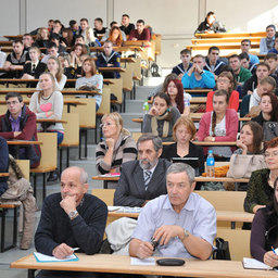 Основной аудиторией стали студенты Дальрыбвтуза, а также преподаватели университета и специалисты рыбопромышленных предприятий Приморья