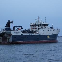 С отставанием от графика больше года судно вышло на ходовые испытания в Балтийское море. Август 2020 г.