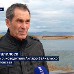 И.о. руководителя Ангаро-Байкальского территориального управления Андрей ФАЛИЕЕВ. Кадр из репортажа ГТРК «Бурятия»