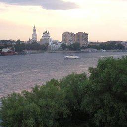 Волга в Астраханской области. Фото управления пресс-службы и информации администрации губернатора региона