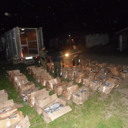 В Приморском крае из незаконного оборота изъяли около 2 тонн лососей и 136 кг мяса краба. Фото пресс-группы регионального погрануправления