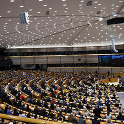 Заседание Европарламента. Фото: Alexandros Michailidis / Shutterstock