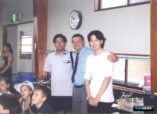 Обмен детским отдыхом с японской стороной. Август 1997 г., город Исикава. Фото предоставлено Владимиром Нагорным