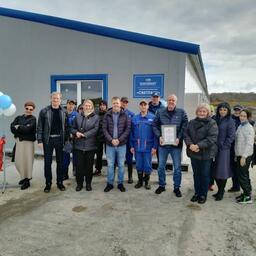 Рыбоводный завод на Итурупе запустила компания «Континент». Фото пресс-службы правительства Сахалинской области