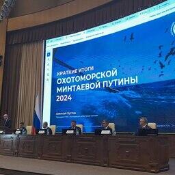 Президент Ассоциации добытчиков минтая Алексей БУГЛАК представил информацию о производственных показателях