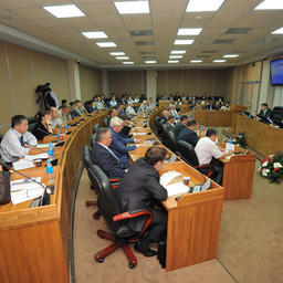 Круглый стол «Кластерный механизм как средство для устойчивого развития рыбохозяйственного комплекса» – VIII Международный конгресс рыбаков, Владивосток.