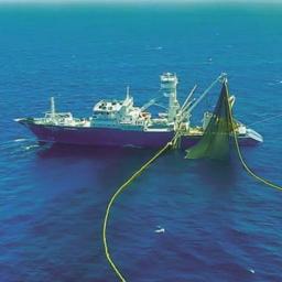 Рыбацкое судно ведет промысел в южной части Тихого океана. Фото пресс-службы АтлантНИРО