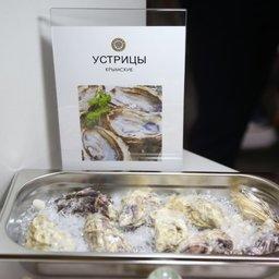 Морепродукты Севастополя на выставке в Москве. Фото пресс-службы правительства города