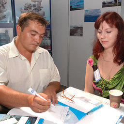 5-я специализированная выставка-ярмарка «Перспективы развития рыбной отрасли». Владивосток, сентябрь, 2008 г.