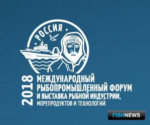 Логотип II Международного рыбопромышленного форума и Выставки рыбной индустрии, морепродуктов и технологий в Санкт-Петербурге