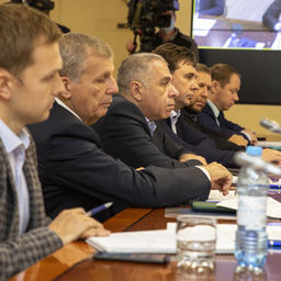 Участники инвестиционного процесса представили видение дальнейших программ. Фото пресс-службы правительства Сахалинской области