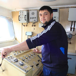 Старший помощник капитана СТР «Экарма-3» Андрей СУЧКОВ