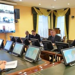 Заседание штаба минтаевой путины прошло в Росрыболовстве. Фото пресс-службы ведомства