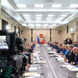 Заседание президиума Госсовета по вопросам рыбной отрасли. Фото пресс-службы президента РФ