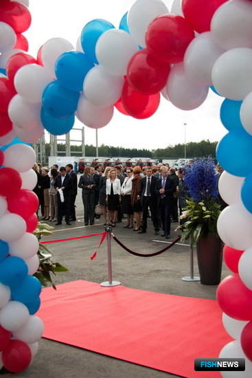 Церемония открытия распределительного центра датской компании «Уренхольт» в подмосковном Чехове
