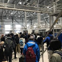 Строящийся завод посетила группа японских гостей. Фото пресс-службы министерства экономического развития Сахалинской области