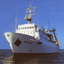 Научно-исследовательское судно «ТИНРО» Фото пресс-службы института