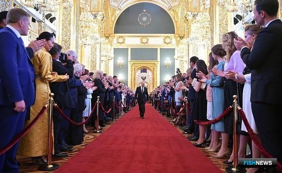7 мая Владимир ПУТИН вновь вступил в должность президента России. Фото пресс-службы главы государства