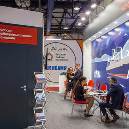 Стенд «Русской рыбопромышленной компании»