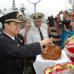 Приморские пограничники принимают гостей из морской полиции Южной Кореи