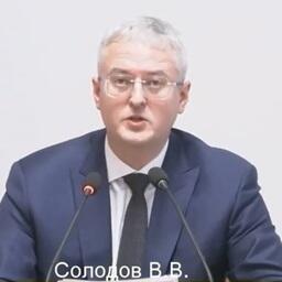 Губернатор Камчатского края Владимир СОЛОДОВ. Скриншот видео с сайта президента