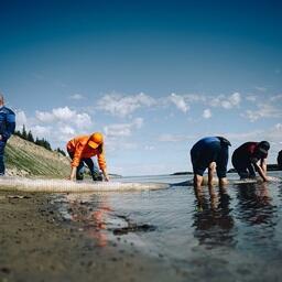 Компенсационный выпуск в Лену состоялся в августе. Фото пресс-службы Главрыбвода