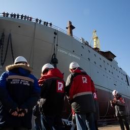 «Капитана Вдовиченко» – головное судно в серии супертраулеров – спустили на воду в конце марта