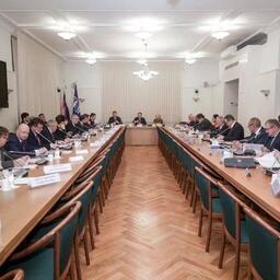 Заседание согласительной комиссии по проекту изменений закона о рыболовстве прошло в Государственной Думе. Фото из телеграм-канала вице-спикера ГД Алексея Гордеева