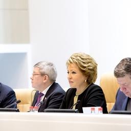 Председатель Совета Федерации Валентина Матвиенко. Фото пресс-центра Совфеда