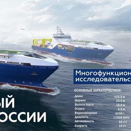 На Дальнем Востоке будут построены два научно-исследовательских судна для океанологических исследований. Изображение предоставлено пресс-службой Минобрнауки