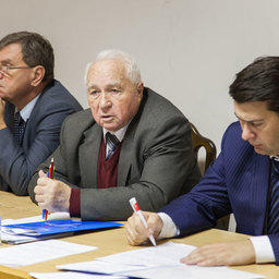 Председатель правления Росрыбхоза Василий ГЛУЩЕНКО (в центре)