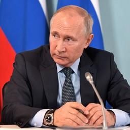 Президент Владимир ПУТИН на совещании в Ахтубинске. Фото пресс-службы главы государства