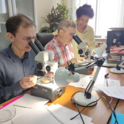 В рамках семинара прошло очередное практическое занятие по биологическому анализу криля. Фото пресс-службы ВНИРО