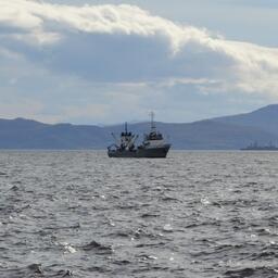 Рыбацкое судно на Дальнем Востоке. Архивное фото
