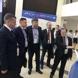Глава Росрыболовства Илья Шестаков и его заместитель Петр Савчук дал старт биржевым торгам рыбной продукции