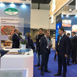 Российскую рыбную отрасль на Seafood Expo Global 2019 представили 23 предприятия. Фото пресс-службы Росрыболовства