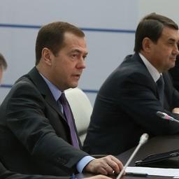 Дмитрий Медведев призвал РЖД к эффективности. Фото пресс-службы правительства РФ