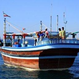 Иранское рыболовное судно. Фото информагентства Mehr News