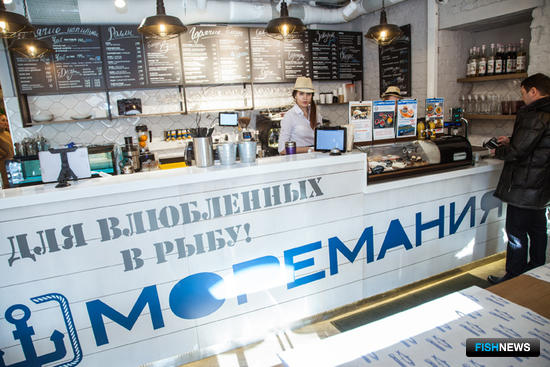 В феврале открыла двери уже шестая «Моремания» – и первая в центре Москвы
