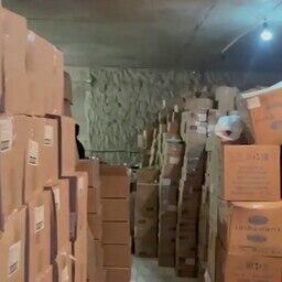 На месте обнаружена продукция стоимостью, по предварительной оценке, свыше 7 млн рублей. Кадр оперативной съемки