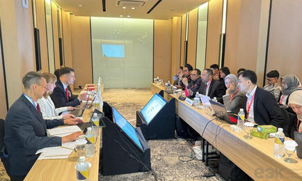 В городе Бату состоялся очередной раунд переговоров о заключении соглашения о свободной торговле между Евразийским экономическим союзом и Индонезией. Фото пресс-службы ЕЭК