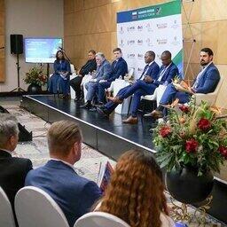 В городе Виндхук в рамках 11-го заседания межправительственной российско-намибийской комиссии по торгово-экономическому сотрудничеству состоялся бизнес-форум. Фото пресс-службы полпредства президента в ДФО