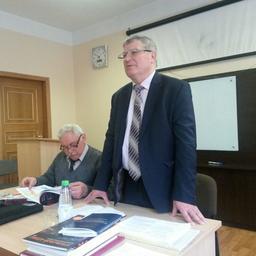 Председатель краевой организации Владимир НАГОРНЫЙ (справа)