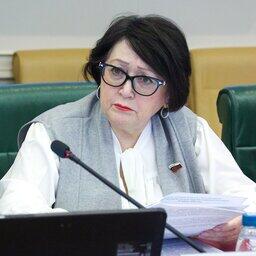 Законопроект на заседании комитета представила сенатор от Приморского края Людмила ТАЛАБАЕВА. Фото пресс-службы СФ