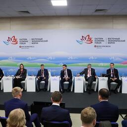 Вопросы реализации рыбной продукции обсудили на отраслевой сессии в рамках Восточного экономического форума. Фото Сергея Конькова, фотобанк Росконгресса