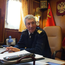 Капитан «Паллады» Сергей ТОЛОВИКОВ