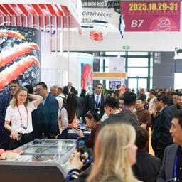 Российские предприятия ежегодно представляют продукцию и услуги на China Fisheries & Seafood Expo в составе национального павильона. Фото пресс-службы ESG